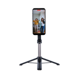 Magnetic smartphone selfie tripod