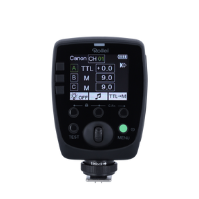 Professional radio transmitter Mark II for Rollei studio flashes