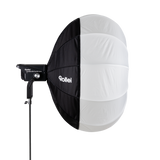 SoftBox I Balloon I 100 cm / 120 cm i with light control curtain