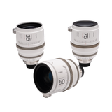 Anamorphic cine lens set 35/50/75mm T2.0 1.33x with PL mount