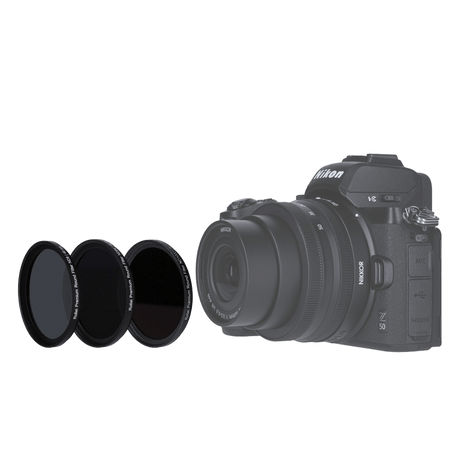 Rollei Filter Graufilter Set (ND8 / ND64 / ND1000) - kleine Rundfilter für DSLM-Kameras