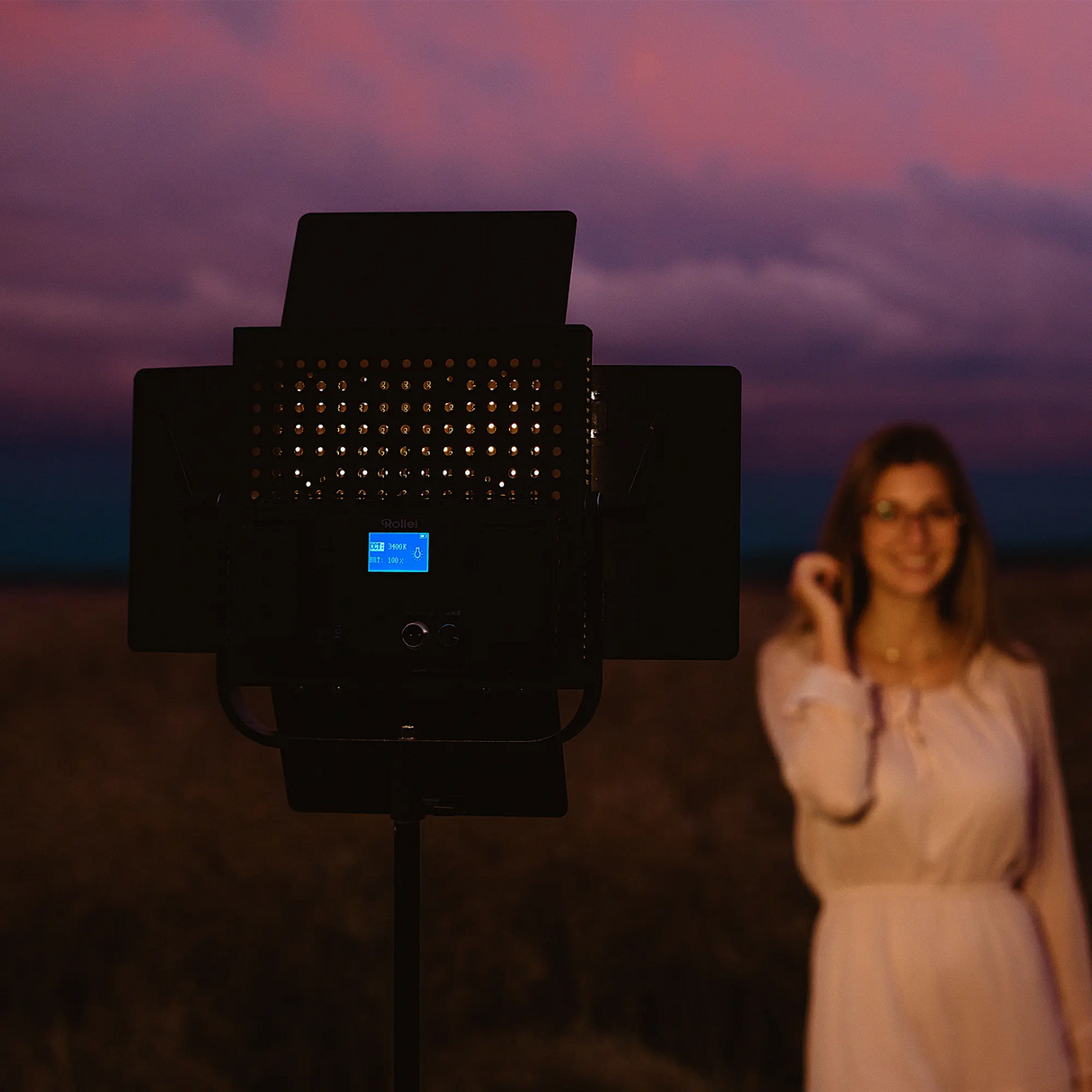 Rollei LED Licht Lumen Panel 600 Bi-Color - LED-Panel